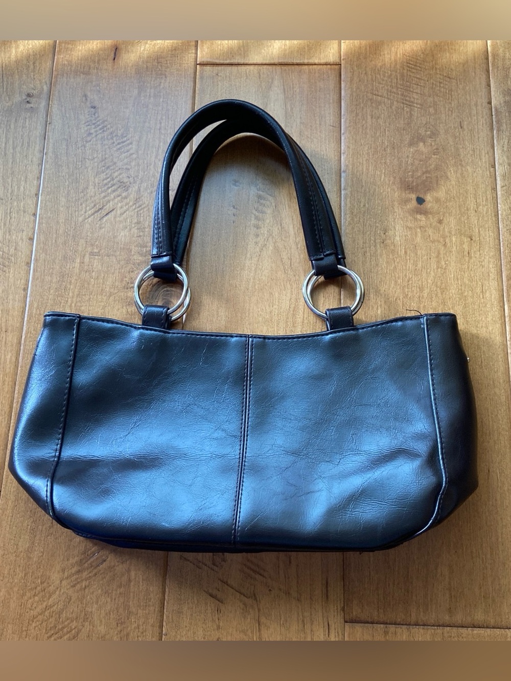 1990s Espresso brown handbag